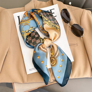 Printed Pashmina Silk Scarf