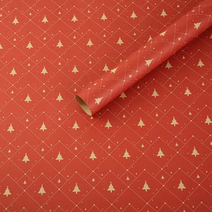 12 Sheets 75*50CM Christmas Kraft Paper