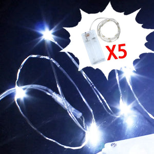 5Pack LED Mini String Fairy Lights