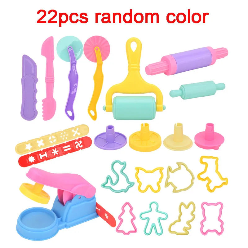 Creative 3D Plasticine Mold Modeling Clay Set