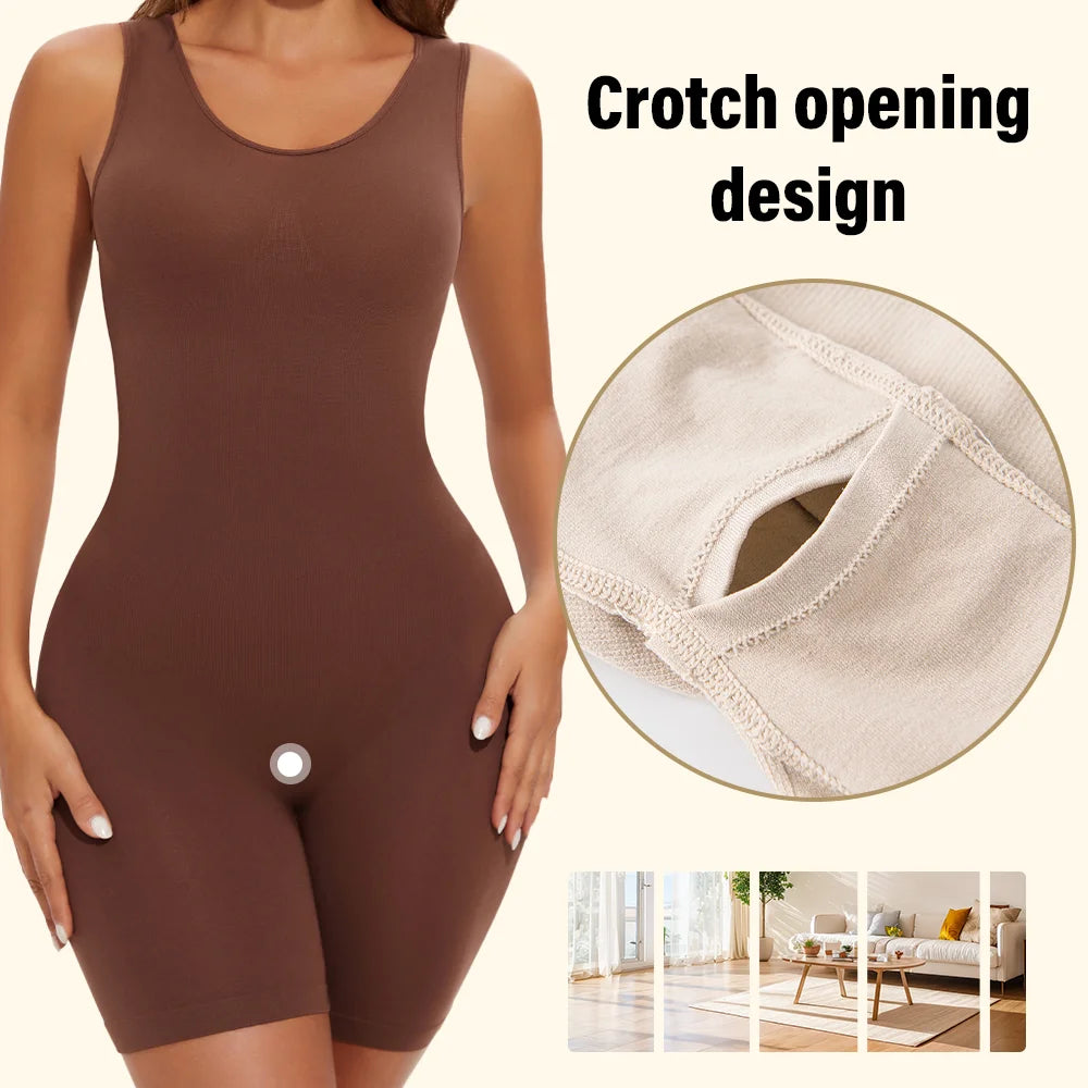 POKARLA Full Coverage Wide Shoulder Body Seamless Shaper