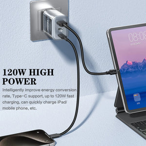 120W USB-C PD Fast Charge Adapter