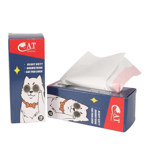 Non Tear Thick Drawstring Cat Litter Box Bags