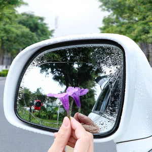 2Pcs Car Rain Rearview Mirror Waterproof Anti-fog Protector Film