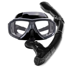 Myopia Diving Mask Snorkel Set with Anti Fog Spray