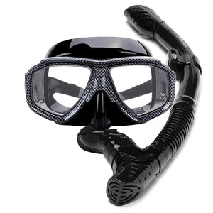 Myopia Diving Mask Snorkel Set with Anti Fog Spray