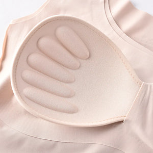 Long Wide Shoulder Non-marking Non-steel Ring Sleep Yoga Undershirt