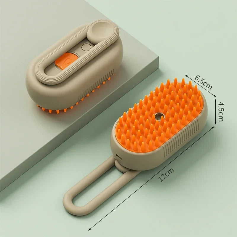 Hair Removal Steaming Pet Brush