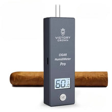 Cigar Moisture Meter Hygrometer Digital Humidity Probe Tools