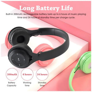 Macaron Wireless Bluetooth Headphones