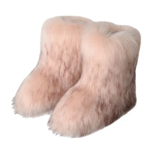 Fluffy Faux Fur Boots