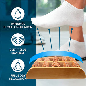 Wooden Foot Massager Roller