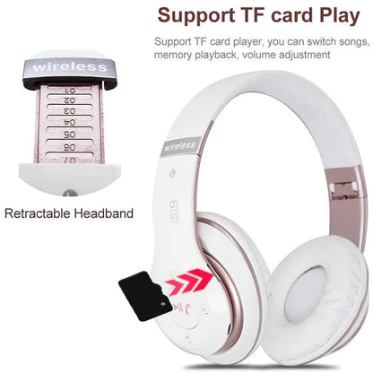Noise Cancelling Bluetooth Wireless Foldable Headphones