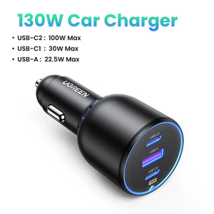 UGREEN 130W USB C Car Charger