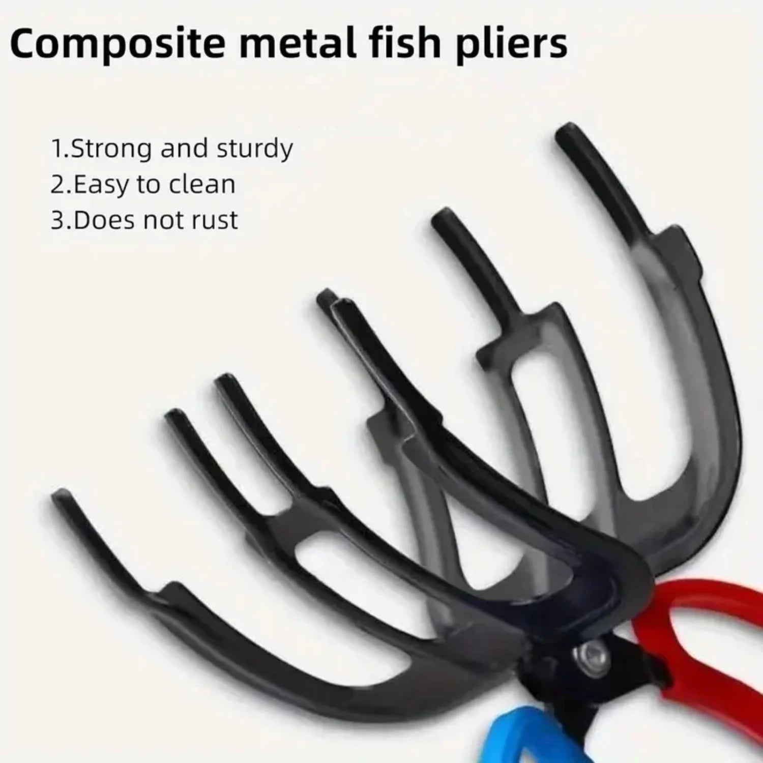 3-claw Fish Gripper Anti-slip Portable Fishing Tool