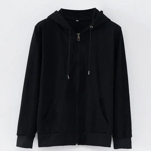 Oversized Solid Color Hoodie