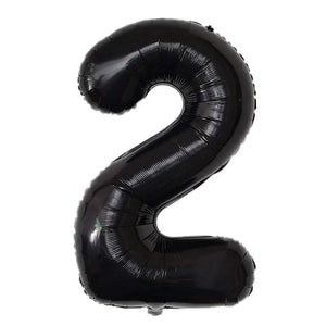 32inch Rainbow Gradient Number Foil Balloons