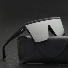 Flat Top Black Square Shades