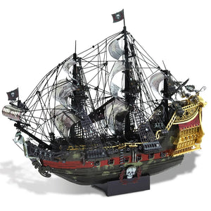 3D Metal Puzzle The Queen Anne's Revenge Pirate Ship