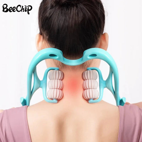 Cervical Clip Neck Six Wheel Neck Kneading Massager