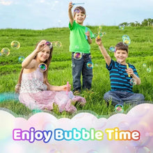 48/10pcs Colorful Empty Bubble Bottle &  Liquid Wand