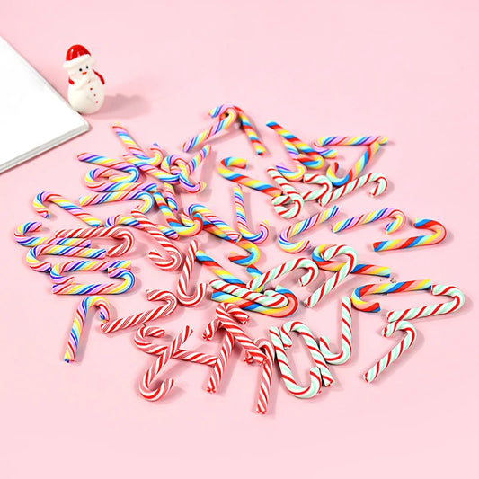 Multipack Mini Candy Cane Christmas Decoration