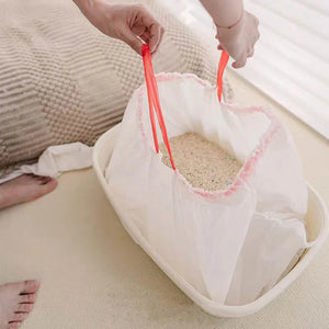 Disposable Cat Litter Disposable Pet Waste Bag with Drawstring