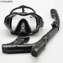 Anti-Fog Silicone Tempered Glass Snorkeling Mask