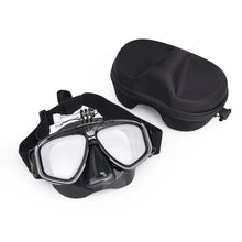 Tempered Lends Diving Mask with GoPro Mount