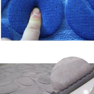 Soft Non Slip Bathroom Bath Mat Set