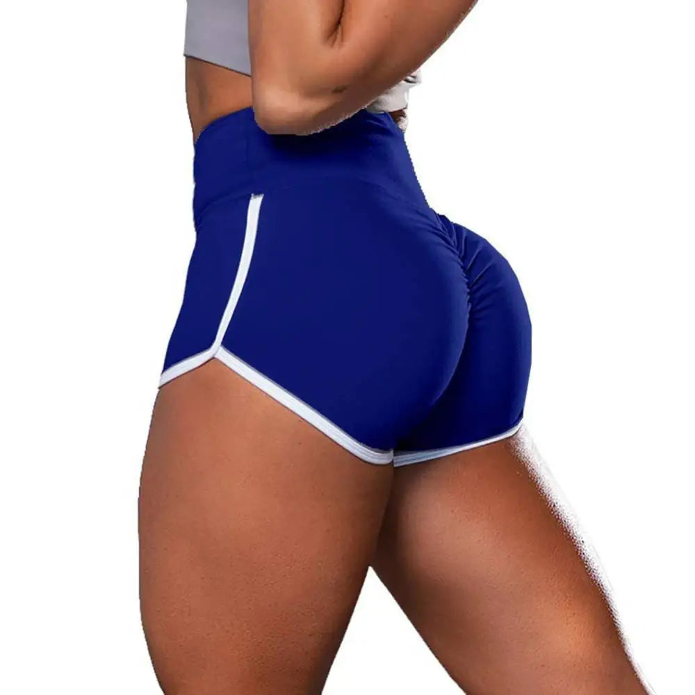 Elastic Seamless Fitness Shorts for Women