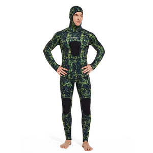 Neoprene Hooded Front Zippered Wetsuit