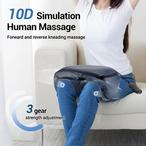 Electric Foot Massager Shiatsu Kneading Deep Tissue Relax Heated Roller