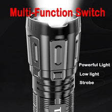 Ultra Bright ABS Strong Focusing Rechargeable Led Flashlight