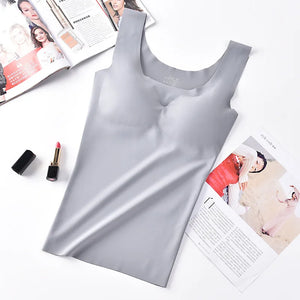 Long Wide Shoulder Non-marking Non-steel Ring Sleep Yoga Undershirt