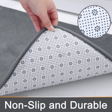 Silicone Non-Slip Memory Foam Super Absorbent Quick Dry Rug