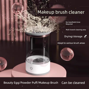 Cosmetic Brush Cleaning Electric Scrubber
