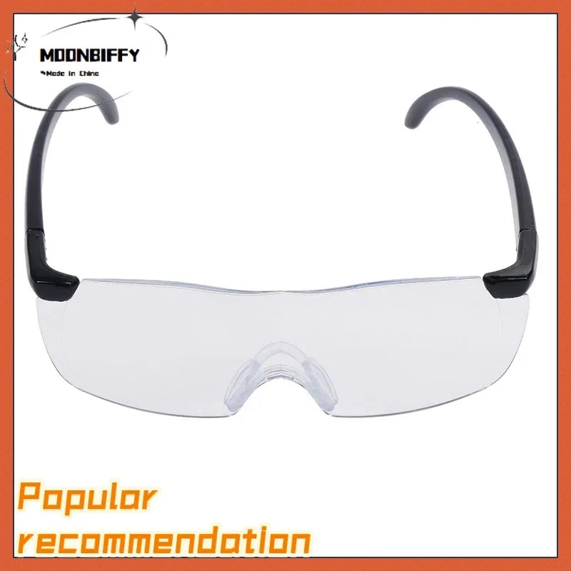 160% Magnification Magnifier Portable Helping Hand Glasses