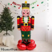 3PCS Christmas Inflatable Toy Balloon Soldier Snowman