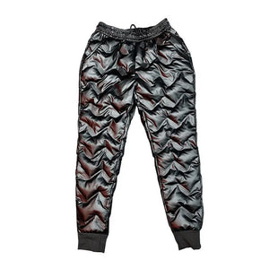 Shiny Thick Warm Sweatpants