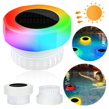 Solar Powered Floating Chlorine Dispenser with Colorful Light