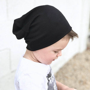 2pcs Soft Elastic Beanie Hat and Scarf Set