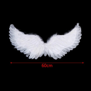 White Angel Feather Wings
