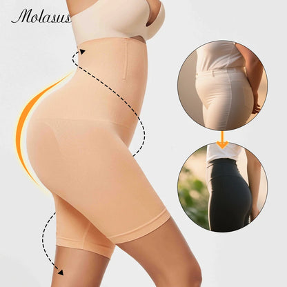 Flat Belly Seamless Short Cross Body Shaper