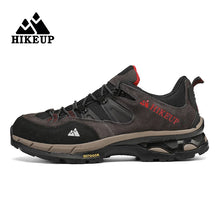 HIKEUP Leather Wear-resistant Outdoor Sport Sneakers