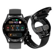 GEJIAN X7 Bluetooth Dual Headset Call Health Monitor Sport Smartwatch