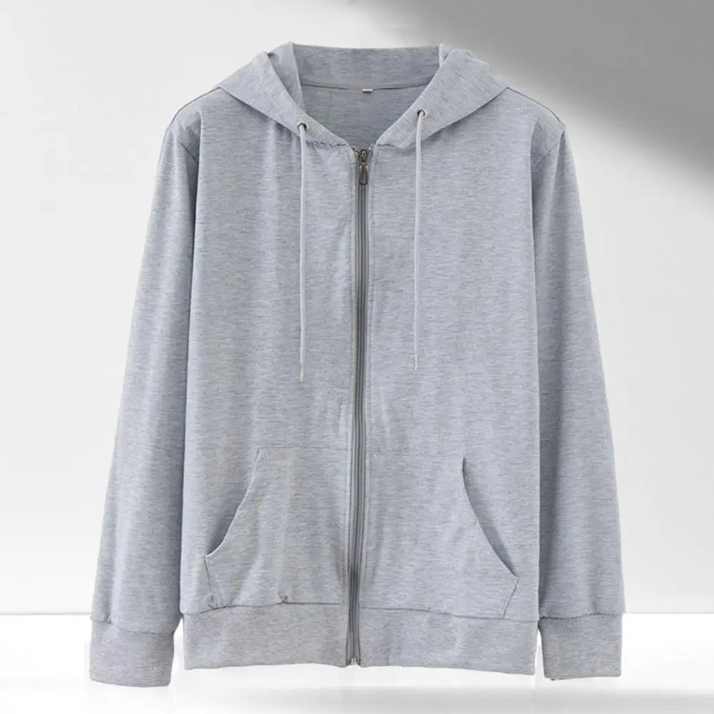 Oversized Solid Color Hoodie