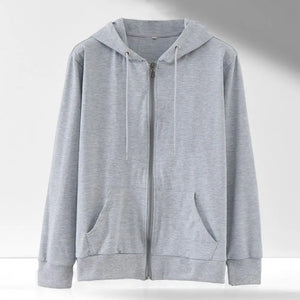 Oversized Solid Color Hoodie