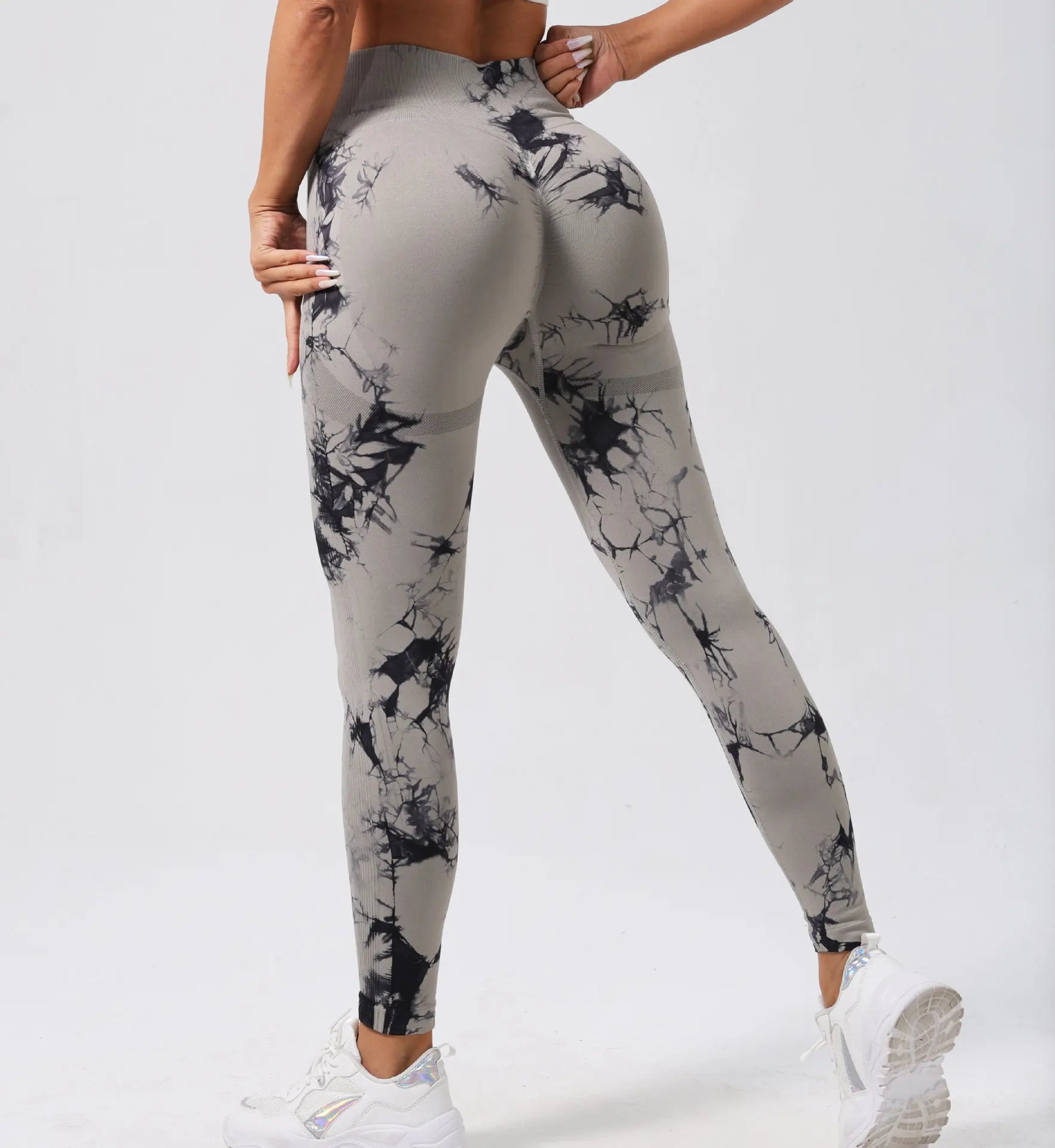 Seamless Tie Dye High Waist Leggings