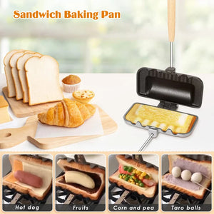 Sandwich Making Non Stick Double-Sided Baking Tray